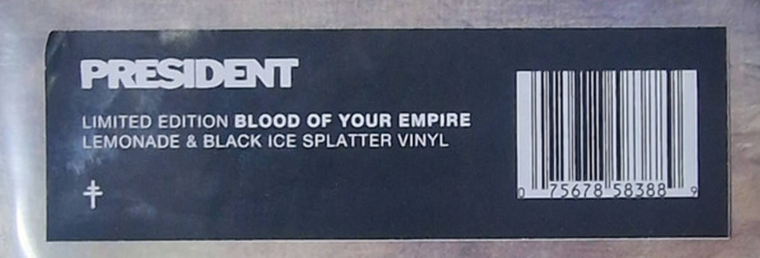 President – Blood Of Your Empire (color)